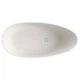 Ванна зі штучного каменю Silkstone PAA Bella Ovo VABELLOS/00 170х80 см з інтегрованим сифоном, білий матовий - изображение 3