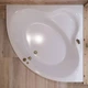 Ванна акрилова WGT Rialto Garda 140x140 см білий глянець - изображение 4