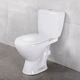 Унітаз-компакт Mito Koral 011 3/6 (CCKZ1016590001 / K681-061) білий глянець - изображение 3