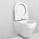 Унітаз підвісний Am.Pm Spirit C701700WH FlashClean безобідковий - изображение 4