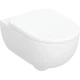 Унітаз підвісний Geberit Selnova Premium 502.793.00.1 без обідка, з кришкою Duroplast, SoftClose, Quickfix, білий глянець - изображение 2