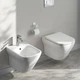 Унітаз підвісний Cersanit Larga Ew Clean On CET В332 з дюропластовим сидінням Slim Wrap Soft Close - изображение 4