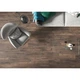 Керамограніт Cerrad Podloga Tonella Brown Rect 19,3х120,2 см - изображение 2