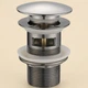Донний клапан Devit 550548N, brushed nickel - зображення 1