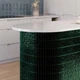 Плитка Ceramica Deseo Sticks green intense 20x20 см - изображение 1