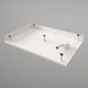 Душовий піддон зі штучного каменю Paa ART KDPART80X120/00 80х120см прямокутний білий глянець - изображение 4