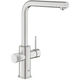 Змішувач для кухні Grohe Blue Pure Minta 30590DC0 для подачі технічної та фільтрованої води, суперсталь - зображення 2