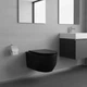 Кришка для унітаза Devit ART 3.0 3030140B soft-close чорний матовий - изображение 3