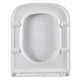 Кришка для унітаза Devit DFL0520111W / DFL2170211W / DFO1160111W з soft-close механізмом, білий глянець - изображение 6