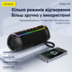 Портативна бездротова Bluetooth колонка FONENG M8 Bass блютус акустика з потужним басом LED підсвіткою Bluetooth 5.4 IPX-5 колонка для телефону ноутбука ПК iPhone Samsung Xiaomi музична блютуз колонка для дому вулиці та відпочинку - зображення 3