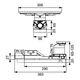 Сифон низький TECE Drainway DN 40 693020 горизонтальний - изображение 4