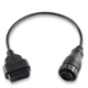 Перехідник OBD2 на OBD 14pin Mercedes Sprinter, VW LT, Ssang Yong для Autocom, Delphi - зображення 1