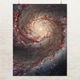 Постер Галактика Вир, M51A, астрономія, космос, НАСА, наука, A3 40×30 см (id6721) - зображення 1