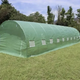 Посилена садова теплиця з армованим покриттям 30м2 3*10*2м Ekspand TFO25-3X10X2-2-Z з двома входами - зображення 2