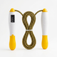 Скакалка со счетчиком и PVC жгутом SP-Sport 667 длина 3м White-Yellow - зображення 5