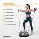 Балансувальна платформа EasyFit BOSU 60 см Сірий - зображення 2