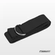 Ремень для йоги EasyFit Yoga Strap 183 см черный (пояс для йоги и пилатеса) - изображение 2