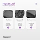 Массажный ролик (валик) Solid Grid Roller Mini 30 см черный (роллер, цилиндр для МФР и йоги, массажер для спины, ног, рук, шеи) WS-EF30-BK - изображение 4