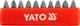 Насадка отвёрточная YATO, Phillips PH2 × 25 мм, HEX 1/4", 10 шт. - изображение 1