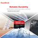 Карта памяти SanDisk Extreme PRO 512 ГБ microSDXC UHS-I U3 V30 A2 200/140 МБ/с (TF) - изображение 6