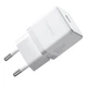Мережевий зарядний пристрій Baseus Palm Fast Charger Lightning cable 20W White E0116400 - зображення 4