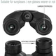 Бинокль Occer 12x25 Compact Low Light Vision водонепроницаемый 12x25 с многослойным просветлением - изображение 4