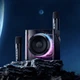 Портативна колонка система караоке Bluetooth BOROFONE DR23 Deep RGB з 2-ма мікрофонами 15W Black - изображение 8