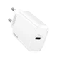 Мережевий зарядний пристрій USAMS T39 US-CC131 Single Port PD Fast Charger 20W White - изображение 2