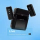 Бездротовий цифровий петличний мікрофон Proove PLWM00012101 Live з підключенням Type-C, до 5 годин роботи, чорний - зображення 16