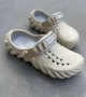 Кроксы Crocs Echo Clog Stucco бежевые, Crocs 207937-160, Roomy Fit кроксы бежевые Эчо Клог 41-42 (М8/M10) - изображение 4