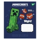 Школьная тетрадь в косую линию 12 листов minecraft тетрадь косая линия обучающие тетради общей в косую линию - изображение 3