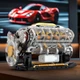 Конструктор Goqi V8 Engine Model — Механический двигатель V8 - изображение 1