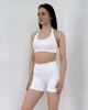 Спортивні жіночі шорти Premium якості з Push-Up ефектом для фітнесу Білий M (SPR2M) - зображення 3