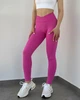 Женские спортивные легинсы лосины с эффектом Push-Up и V-образным поясом для фитнеса повседневной носки пуш-ап Розовый M (LV7M) - изображение 1