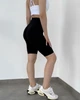 Женские спортивные велошорты V-Shape с эффектом Push-Up для фитнеса повседневной носки Чёрный S (VVP1S) - изображение 2