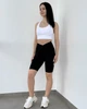 Женские спортивные велошорты V-Shape с эффектом Push-Up для фитнеса повседневной носки Чёрный S (VVP1S) - изображение 3