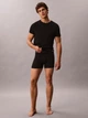 Набор футболок нательных мужских хлопковых Calvin Klein 889662750 L 5 шт Черных (1160771230) - изображение 4
