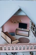 Кукольный дом "Dolly Loft" деревянный с мебелью Детский домик для кукол барби девочек lol из дерева Преміум - изображение 8