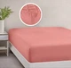 Простынь на резинке 14-1418 Peach Melba 100*200+25см Бязь - изображение 1