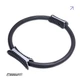 Кольцо для пилатеса EasyFit изотоническое Ø 38 см (EF-KP38BK) черное (тренажер-обруч сопротивления для фитнеса и йоги) - изображение 1