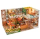 Румбокс Вілла Мрії Roombox Villa Dream Cottage DIY Miniature House Kit Інтер'єрний конструктор TD-59 + купол - изображение 1