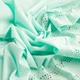 Ткань батист прошва натуральная хлопок 140 см, 75 г/м2, для рубашек, платьев, детской одежды м’ята  м.п. - изображение 4