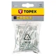 Заклепки Topex (4x10 мм, 50 шт) алюмінієві (23498) - зображення 1