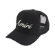 Кепка Бейсболка AMIRI logo Cap Black White - изображение 2