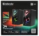 Акустична система Defender J4 6W LED USB Black - изображение 11