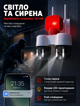 Вулична подвійна IP Wi‑Fi камера для відеонагляду з двома 4 Мп об'єктивами 2K та 360° оглядом і нічним баченням до 15 м - зображення 4