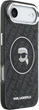 Etui na smartfon Karl Lagerfeld IML Karl Head Logo MagSafe do Apple iPhone Air Black (KLHMP17MHMKBKHOK) - obraz 4