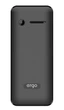 Мобільний телефон Ergo E284 Dual SIM Чорний 2.4" 3000 мАг (E284) - зображення 2