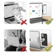 Тримач магнітний складаний для телефона iMount Magnetic Phone Holder кронштейн для смартфона на кришку екрана ноутбука Сріблястий - зображення 6