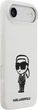 Etui na smartfon Karl Lagerfeld Silicone Karl Sketch & Logo MagSafe do Apple iPhone Air White (KLHMP17MSKIGROH) - obraz 4